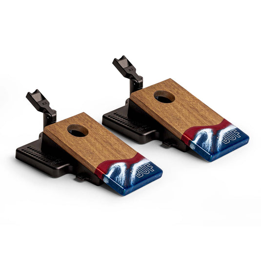 Mini Tabletop Resin Cornhole Set | Gameday Collection