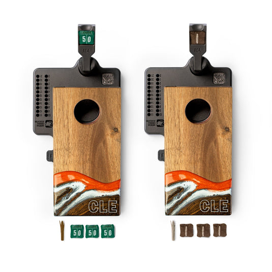 Mini Tabletop Resin Cornhole Set | Gameday Collection