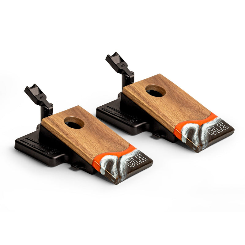 Load image into Gallery viewer, Mini Tabletop Resin Cornhole Set | Gameday Collection
