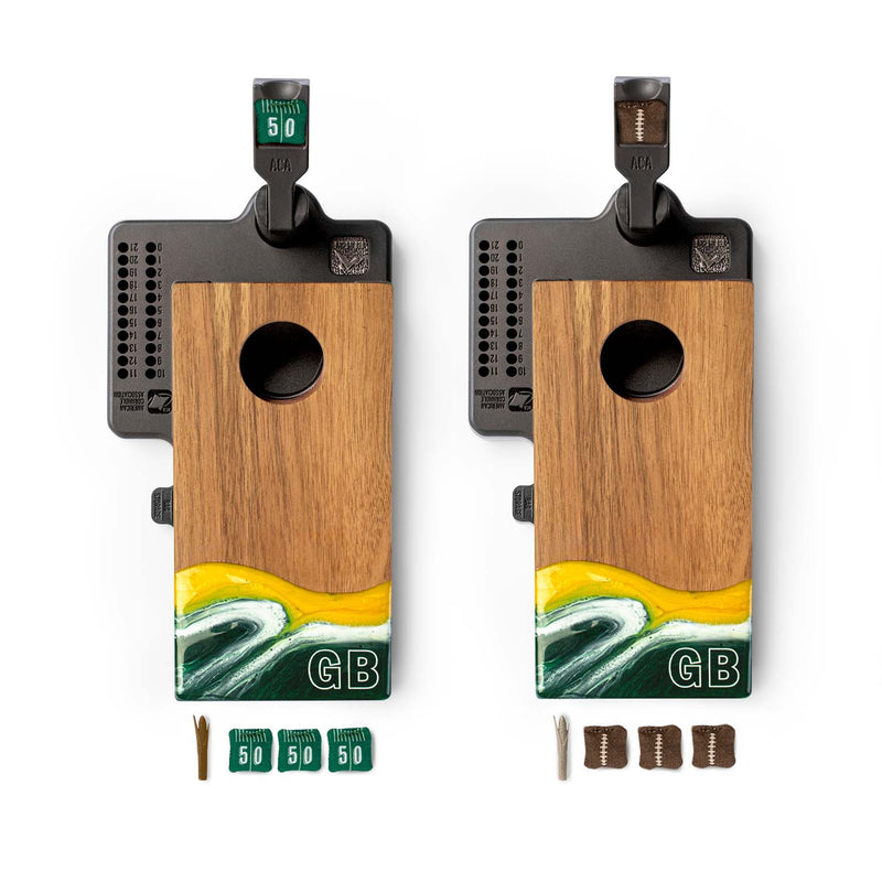 Load image into Gallery viewer, Mini Tabletop Resin Cornhole Set | Gameday Collection
