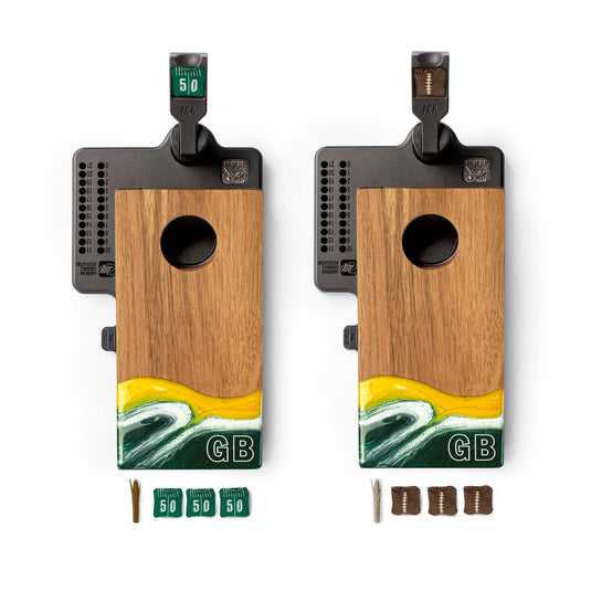 Mini Tabletop Resin Cornhole Set | Gameday Collection
