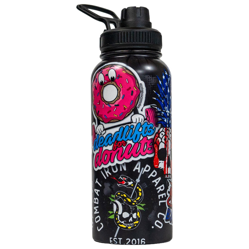 Load image into Gallery viewer, 32oz Metal Hydration Bottle V2 | 24hr Insulated + Drink Port
