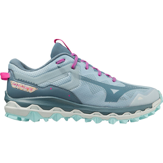 Women's Mizuno Wave Mujin 9, Forget Me Not/Nimbus Cloud, 7.5 B Medium - Skoutley Outdoors LLC