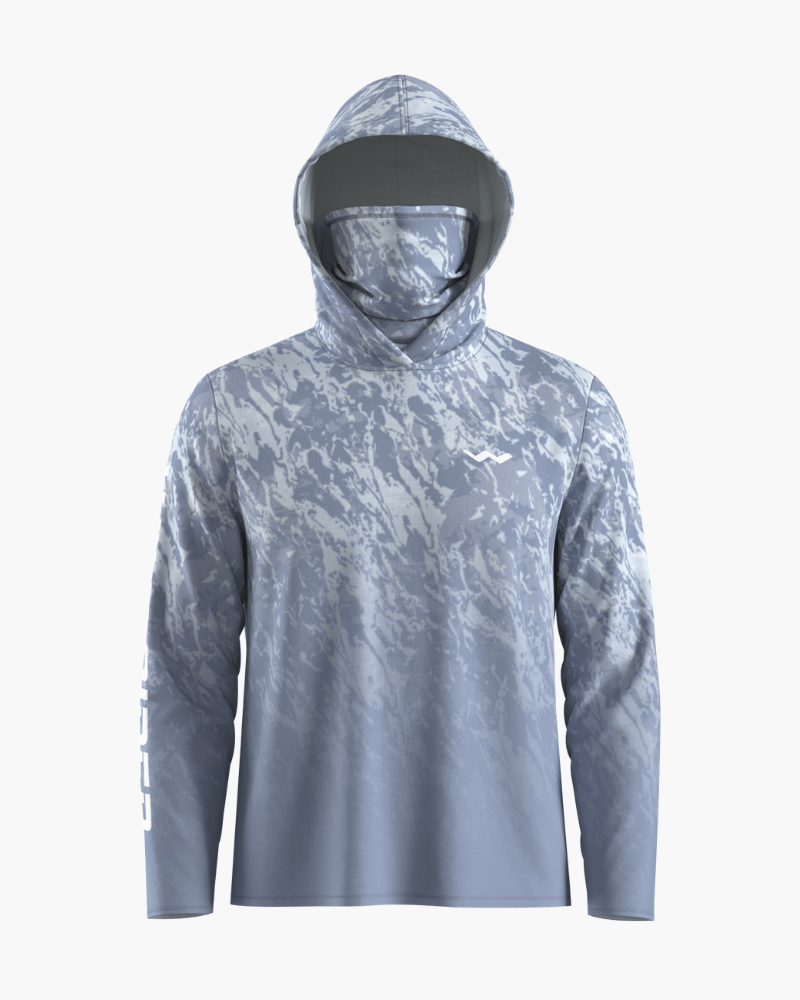 Load image into Gallery viewer, Hooded Helios Fishing Shirt with Gaiter
