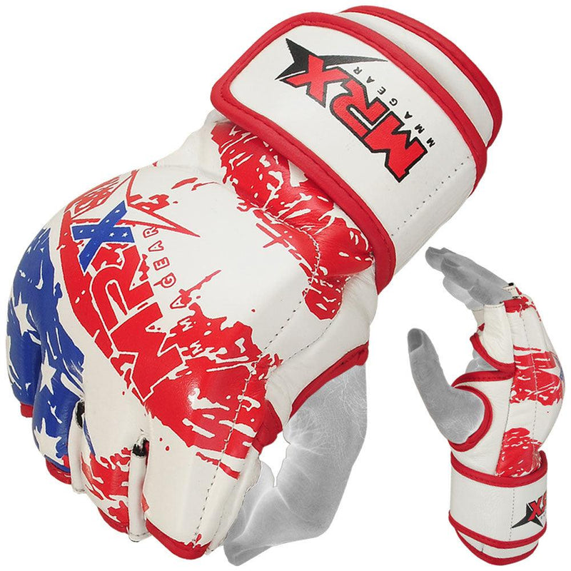 Load image into Gallery viewer, MRX Mma Fight Grappling Gloves US Flag Glove men women

