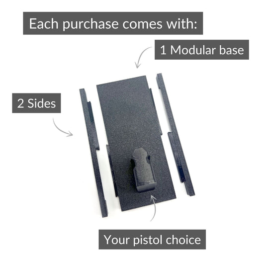 Modular Pistol Shelf Storage Rack
