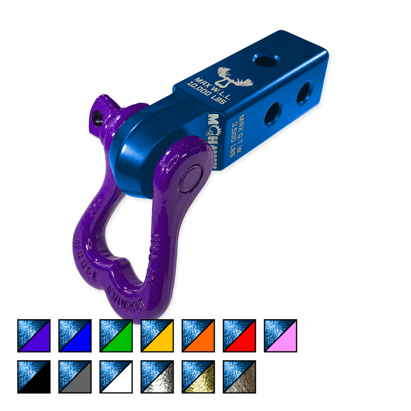 Load image into Gallery viewer, XL 3/4 Shackle and Mohawk 2.0 Receiver Combo
