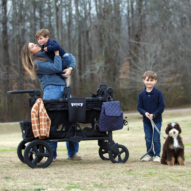 Load image into Gallery viewer, Keenz MOOV 2-Passenger Stroller Wagon – All-Terrain Comfort for Everyday Movement

