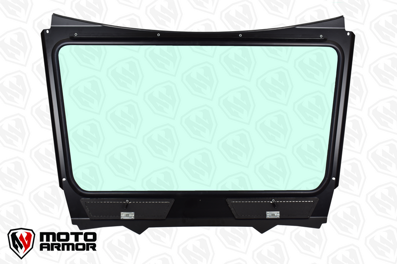 Load image into Gallery viewer, Glass Windshield for Vent Racing RZR PRO XP Roll Cage
