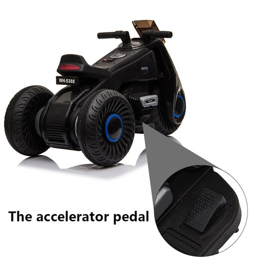 MP3 Kids Electric Motorcycle with Training Wheels - Perfect for Little Riders!