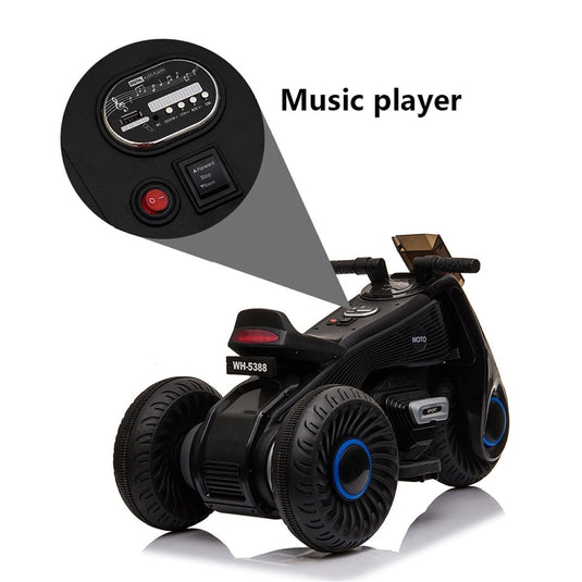 MP3 Kids Electric Motorcycle with Training Wheels - Perfect for Little Riders!