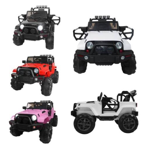 MP3 Remote Control Electric Ride-On Truck for Kids - 1 Seater with Battery Power