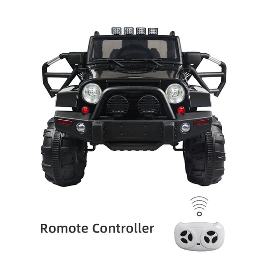 MP3 Remote Control Electric Ride-On Truck for Kids - 1 Seater with Battery Power