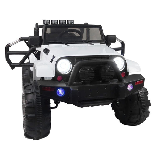 MP3 Remote Control Electric Ride-On Truck for Kids - 1 Seater with Battery Power
