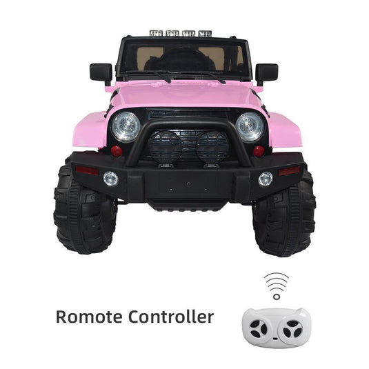 MP3 Remote Control Electric Ride-On Truck for Kids - 1 Seater with Battery Power