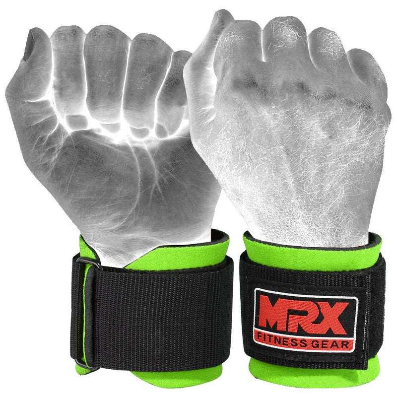 Load image into Gallery viewer, MRX Weight Lifting Wrist Straps Lifting Wrap Gym Bodybuilding Workout
