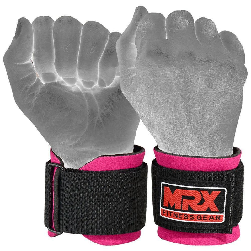 Load image into Gallery viewer, MRX Weight Lifting Wrist Straps Lifting Wrap Gym Bodybuilding Workout
