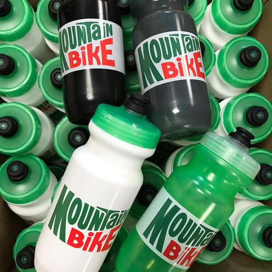 Mtn Bike 21oz Water Bottle with MoFlo Cap