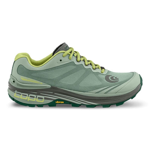 Women's Topo Athletic MTN Racer 2, Moss/Grey, 6 B Medium - Skoutley Outdoors LLC