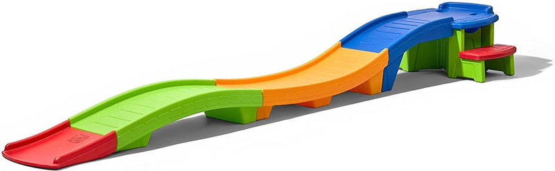 Load image into Gallery viewer, Multicolor ATV-Style Red Car Toy Set for Kids - Roller Coaster Track Ride-On Fun!
