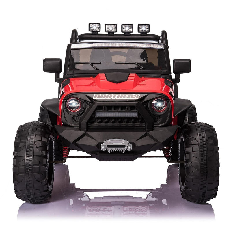 Load image into Gallery viewer, 12V/24V Battery-Powered Jeep with High-Power Wheels and Music for Electric Kids Ride-On Fun
