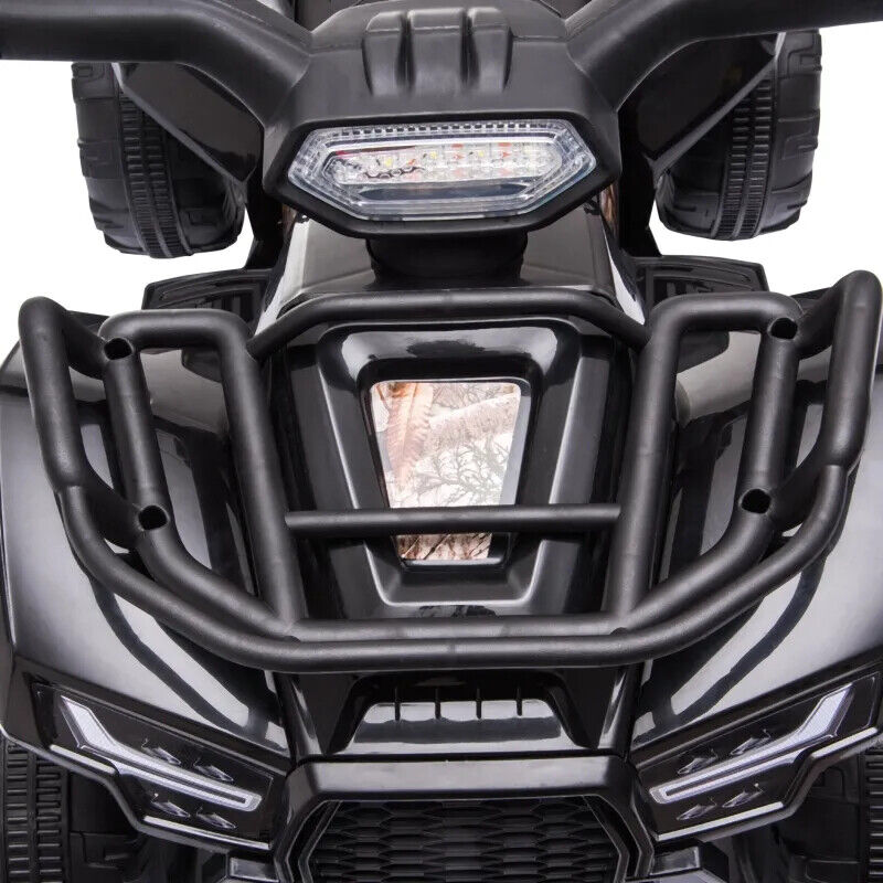 Load image into Gallery viewer, Music-Powered Black ATV for Kids Ages 18-36 Months
