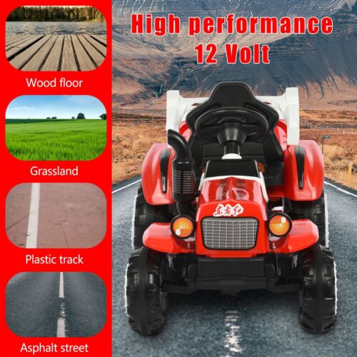 Load image into Gallery viewer, Musical Electric Tractor with Detachable Trailer - Perfect Gift for Kids with Lights and Sounds
