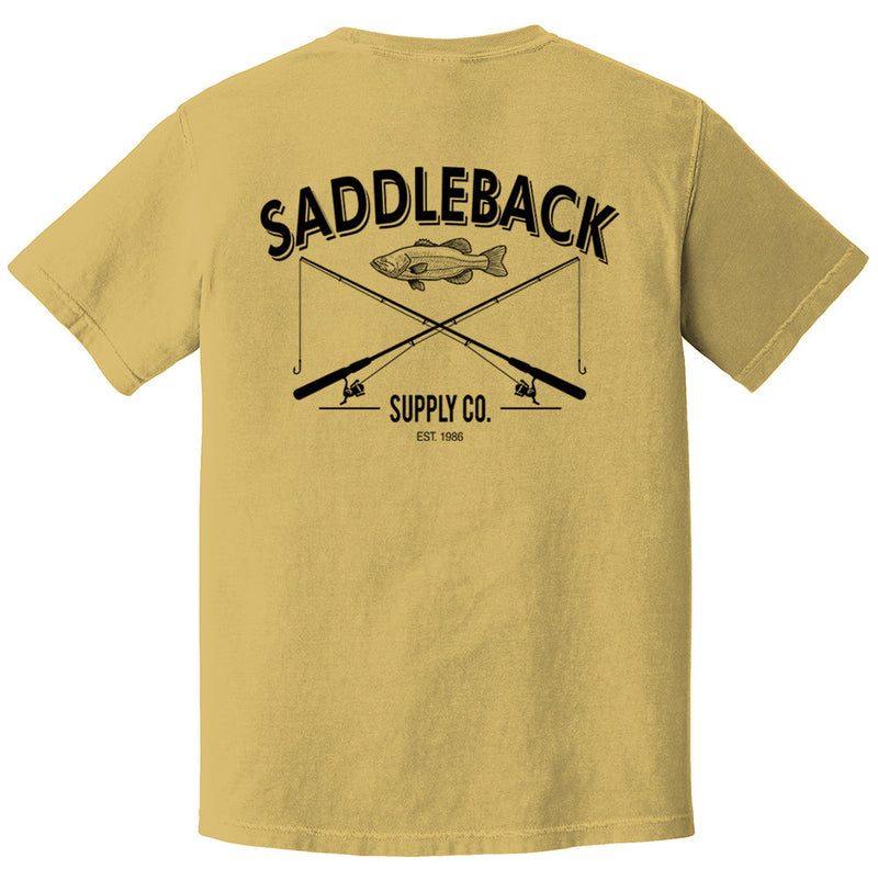 Load image into Gallery viewer, Out Fishin' Pigment Tee
