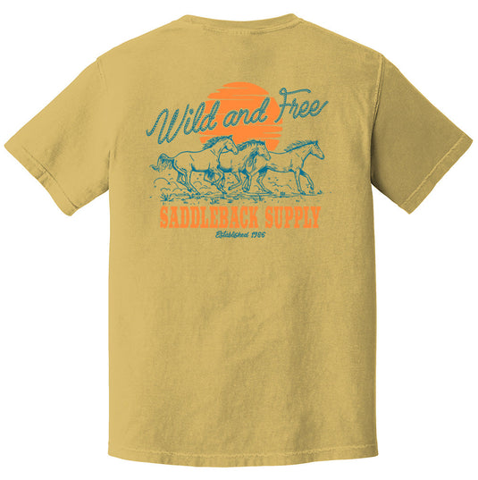 Wild and Free Pigment Tee