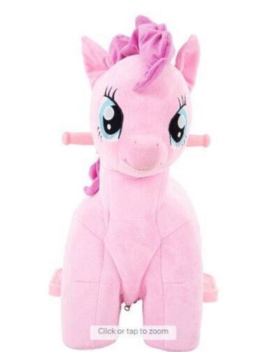Load image into Gallery viewer, My Little Pony Pinkie Pie Plush Quad, 6 Volt, Pink - A Fun Ride for Little Fans!
