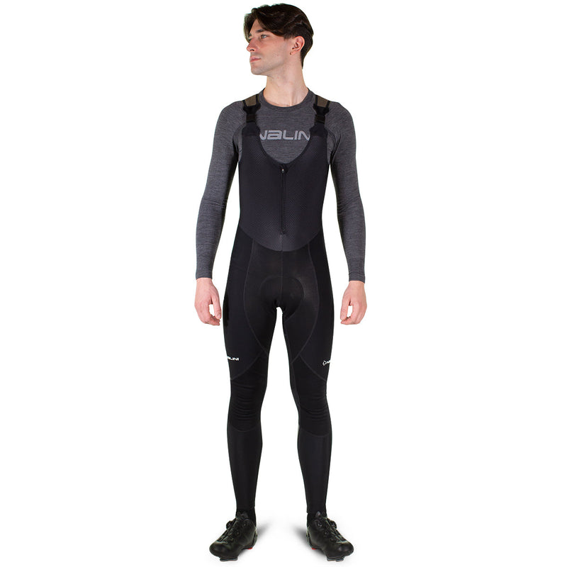 Load image into Gallery viewer, 2024 Nalini ERGO XWARM Thermal Men&#39;s Bib Tights (Black) S-3XL
