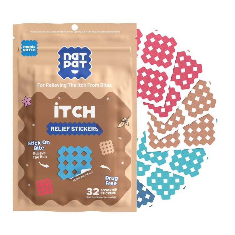 Load image into Gallery viewer, MagicPatch Itch Relief Patches | Anti-Itch Treatment for Mosquito Bite Relief
