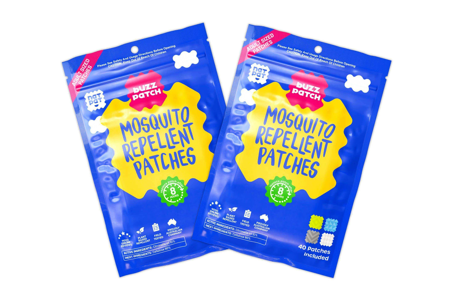 Mosquito Patches for Adults - Skoutley Outdoors LLC