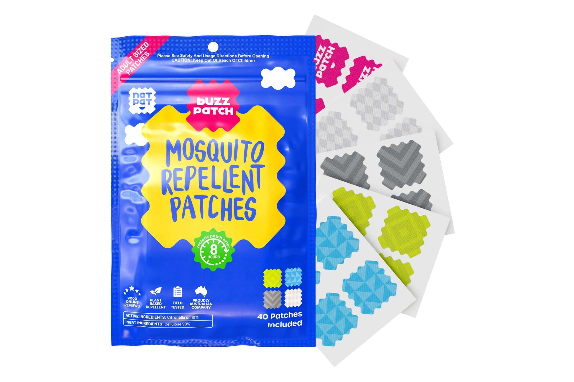 Mosquito Patches for Adults - Skoutley Outdoors LLC