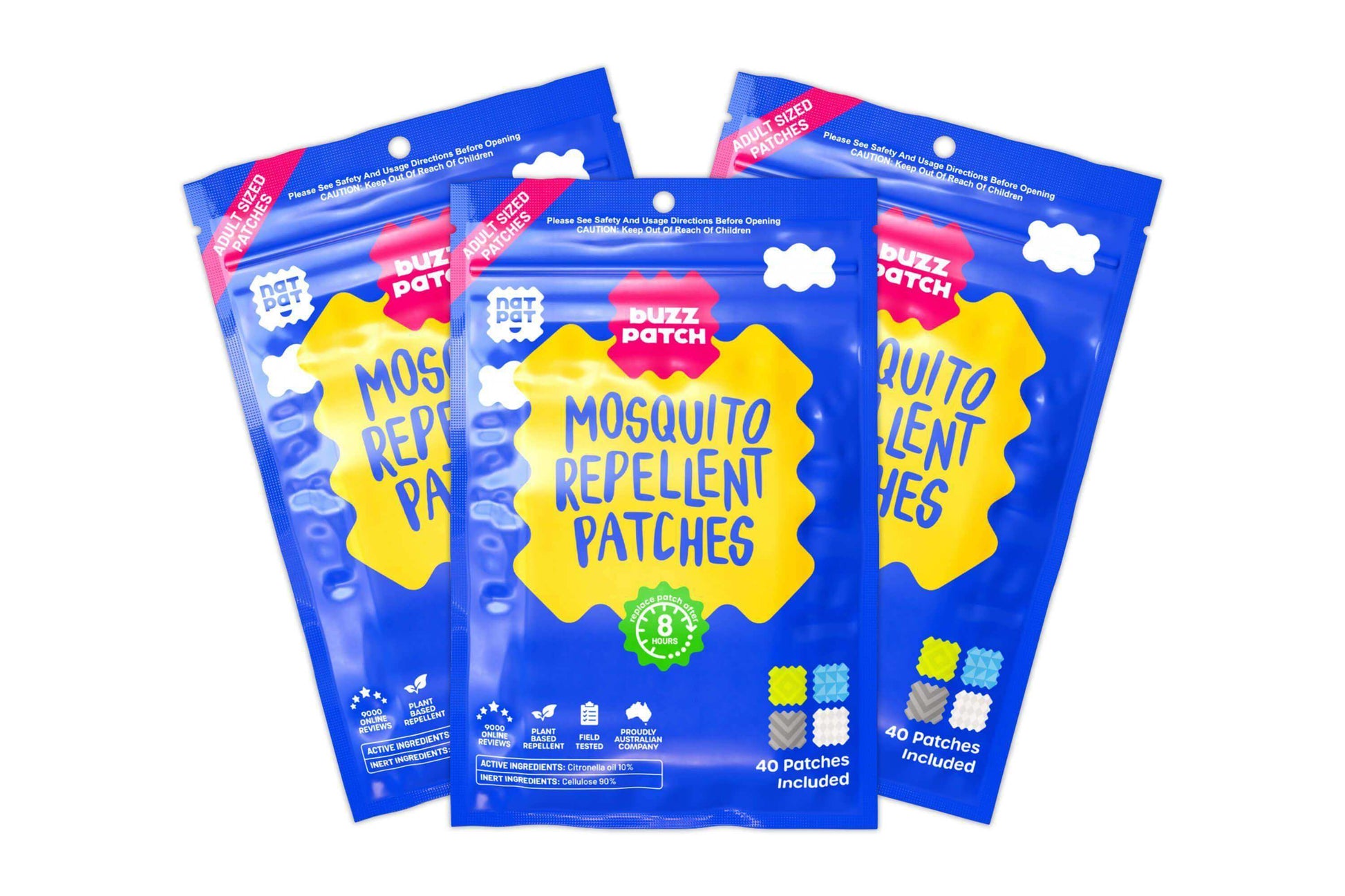 Mosquito Patches for Adults - Skoutley Outdoors LLC