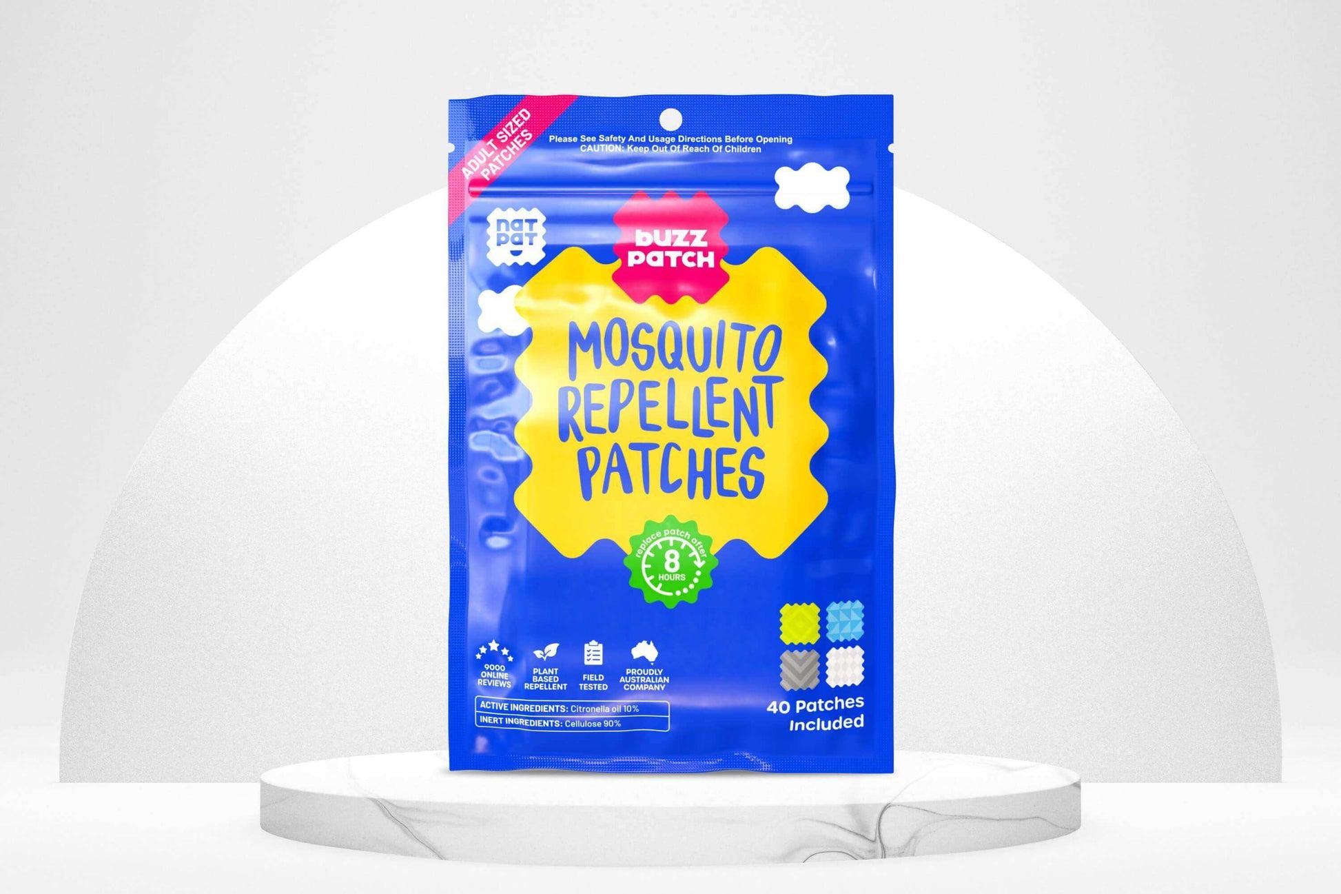 Mosquito Patches for Adults - Skoutley Outdoors LLC