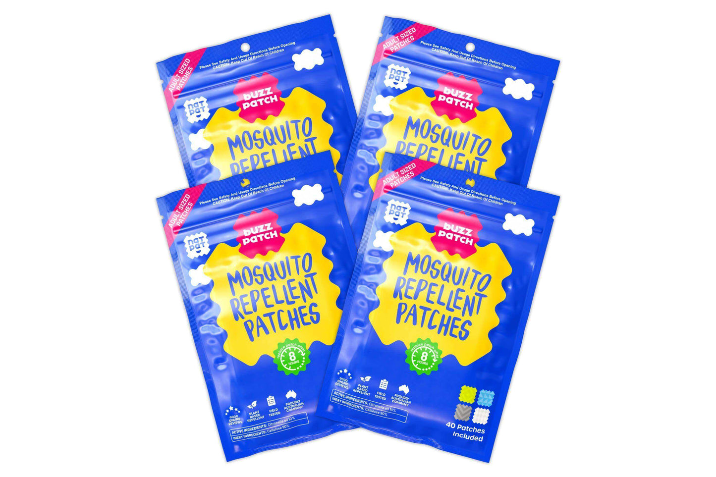 Mosquito Patches for Adults - Skoutley Outdoors LLC