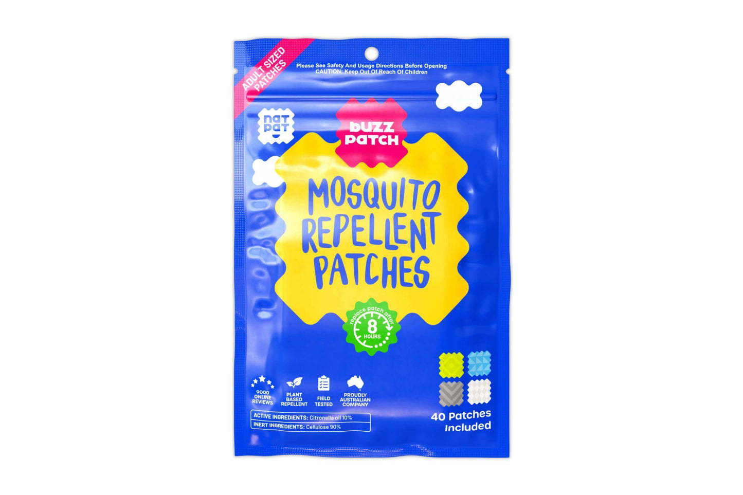 Mosquito Patches for Adults - Skoutley Outdoors LLC