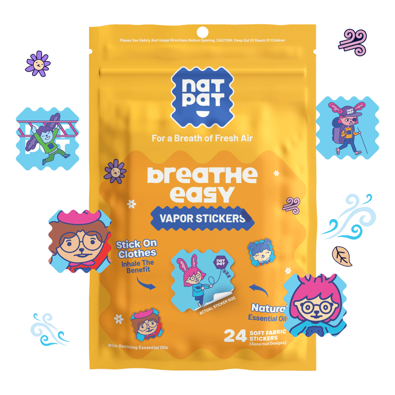 Load image into Gallery viewer, StuffyPatch - Breath Easy Stickers
