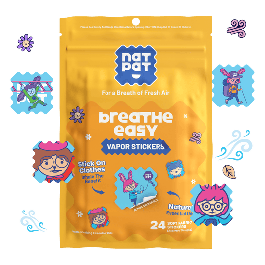 StuffyPatch - Breath Easy Stickers