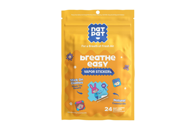 Load image into Gallery viewer, StuffyPatch - Breath Easy Stickers
