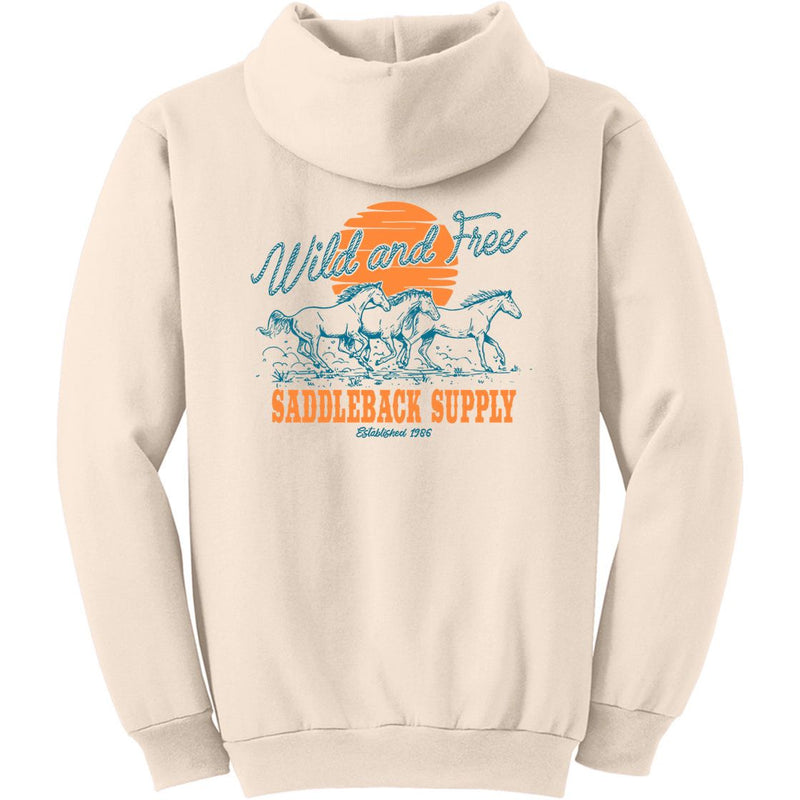 Load image into Gallery viewer, Wild and Free Hoodie
