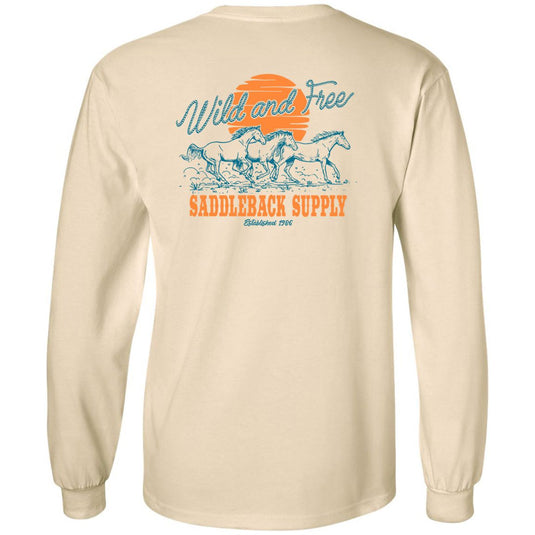 Wild and Free Long Sleeve Tee