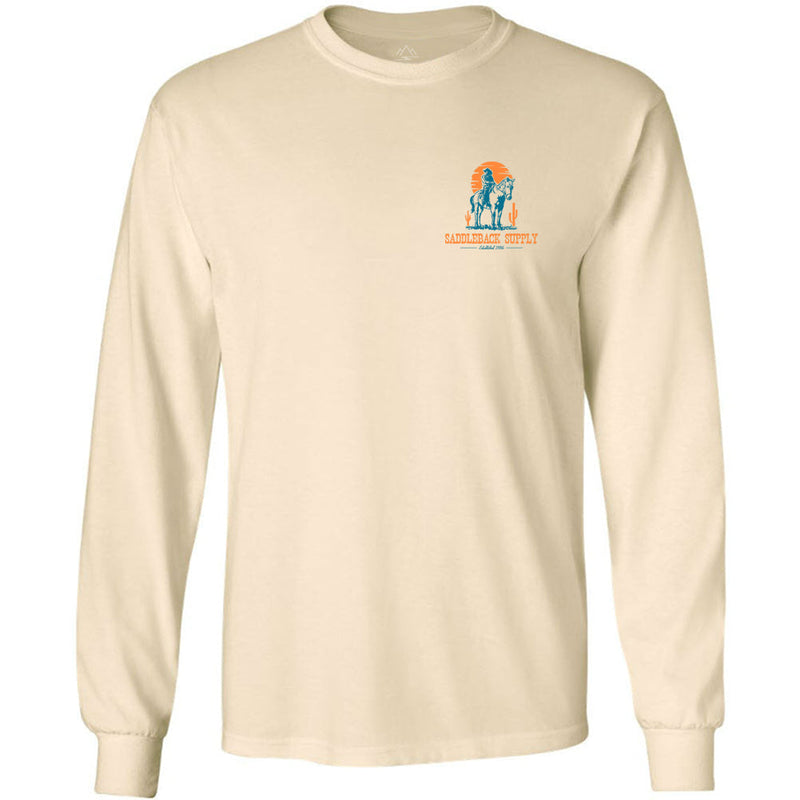 Load image into Gallery viewer, Cowboy &amp; Trusty Steed Long Sleeve Tee
