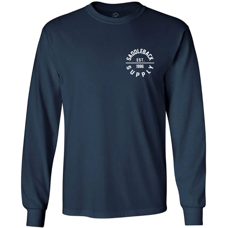 Load image into Gallery viewer, Classic Circle Long Sleeve Tee
