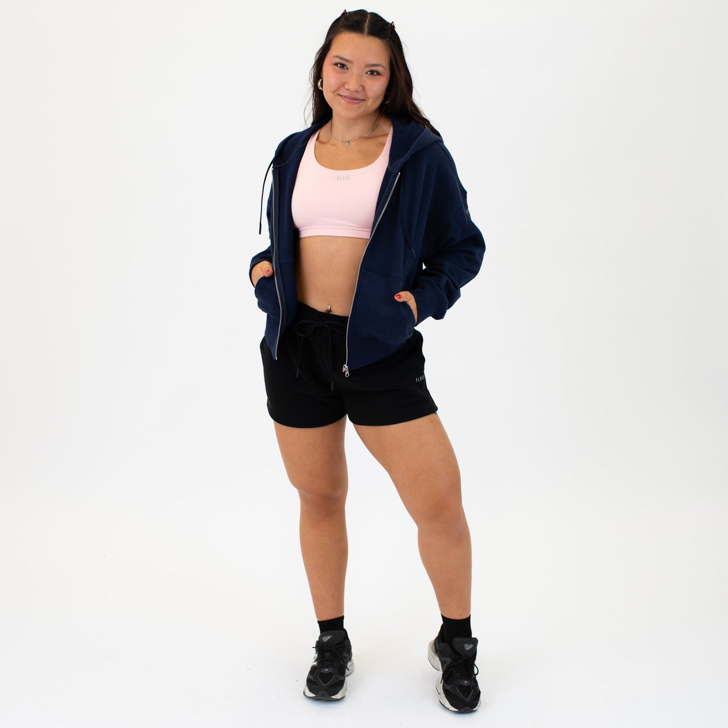 Essence Crop Zip Up Hoodie - Skoutley Outdoors LLC