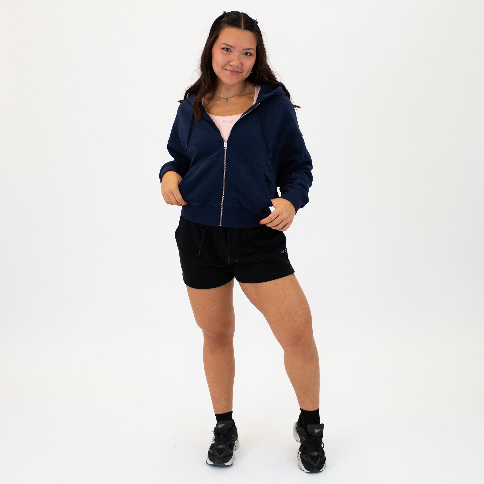 Essence Crop Zip Up Hoodie - Skoutley Outdoors LLC