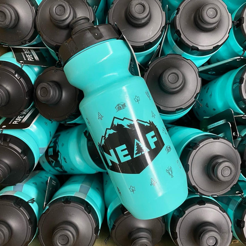 Load image into Gallery viewer, NEAF 22oz Purist Water Bottle Black Caps
