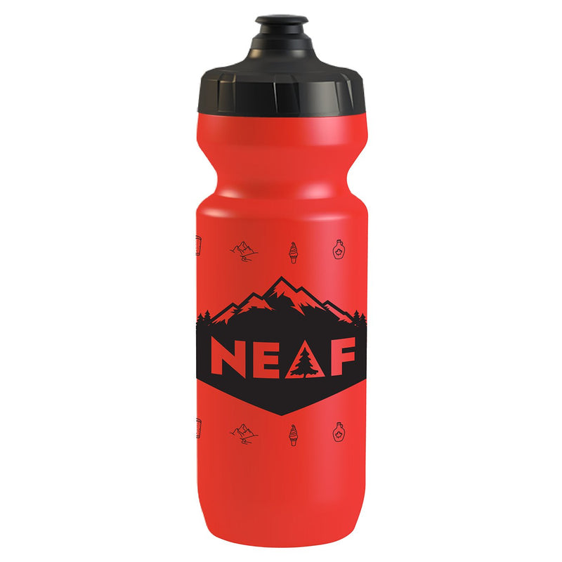 Load image into Gallery viewer, NEAF 22oz Purist Water Bottle Black Caps
