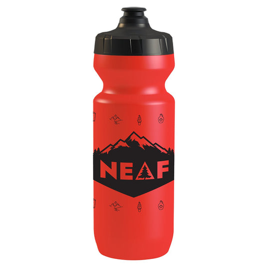 NEAF 22oz Purist Water Bottle Black Caps